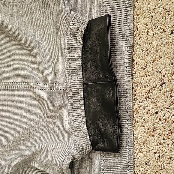 Milly gray sweater sz M - Picture 14 of 15